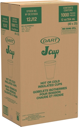 12 OZ SPACE SAVER 1000CT