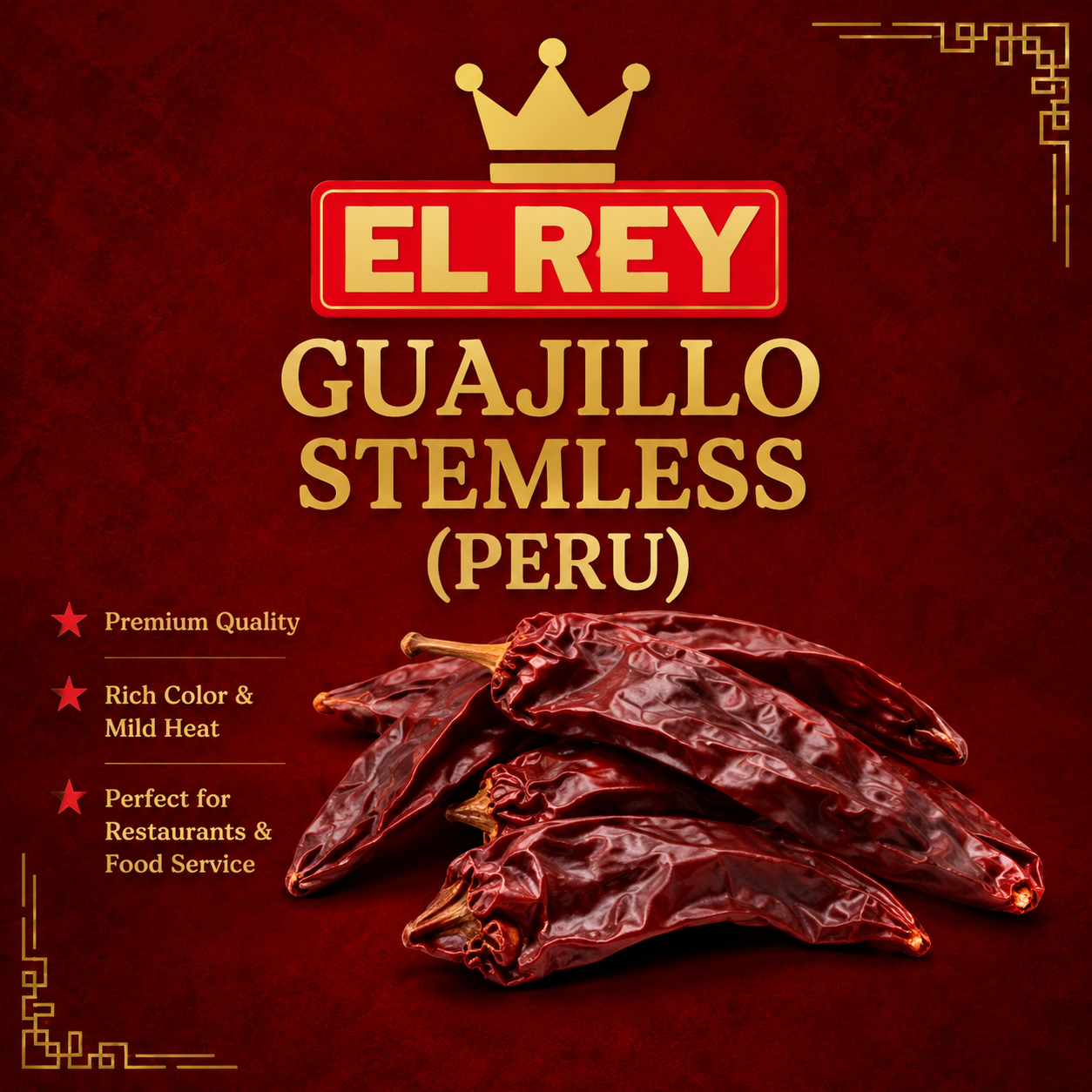 GUAJILLO STEMLESS (PERU)5LBS