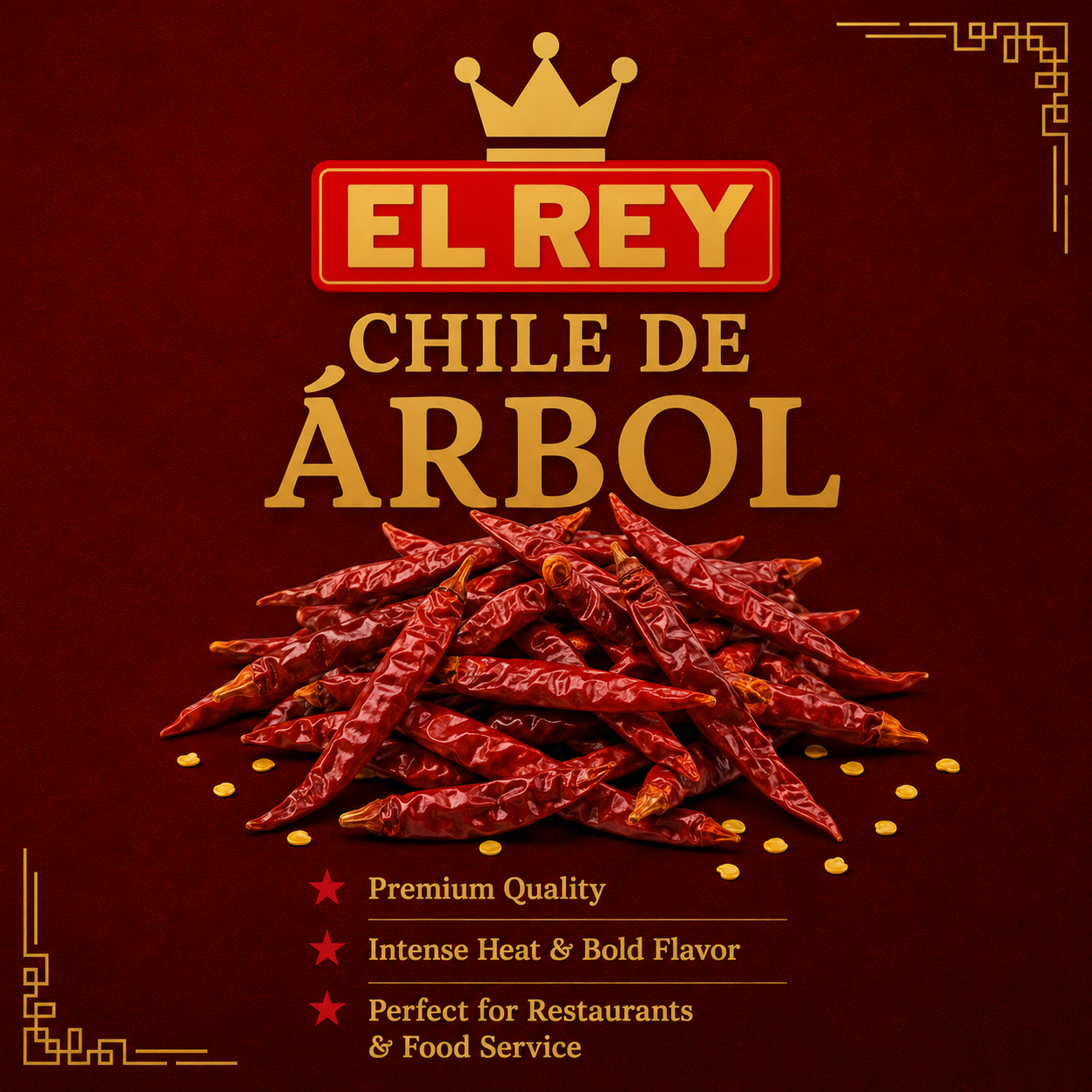 CHILE DE ÁRBOL 5LBS