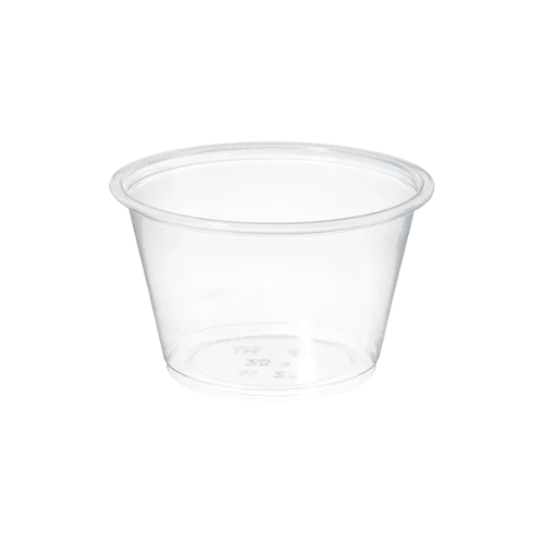 PORTION CUPS 4OZ 2500CT CLEAR