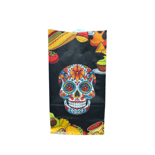 4LB BAG WITH PRINTING  500CT  CATRINA/SKULL