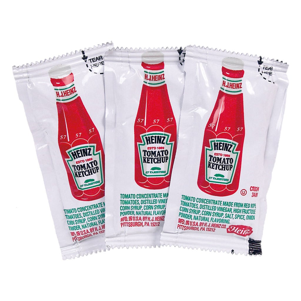HEINZ KETCHUP PACKETS 1008CT