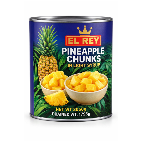 PINEAPPLE CHUNKS IN LIGHT SYRUP