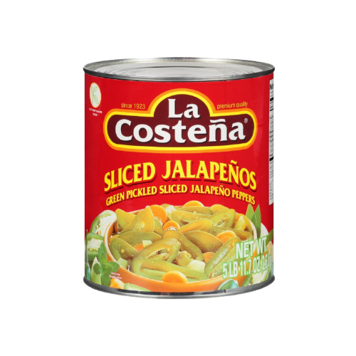 SLICED JALAPENO LA COSTENA 6/10