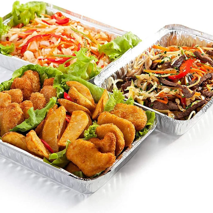 2.25 OBLONG ALUMINUM CONTAINER 500CT