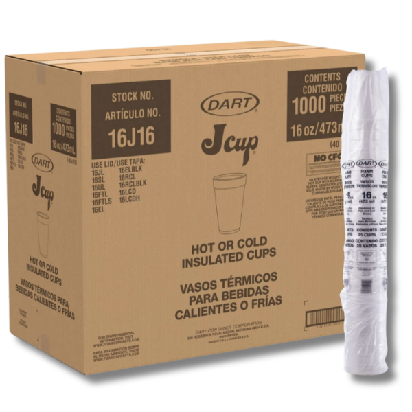 Dart Foam Cups