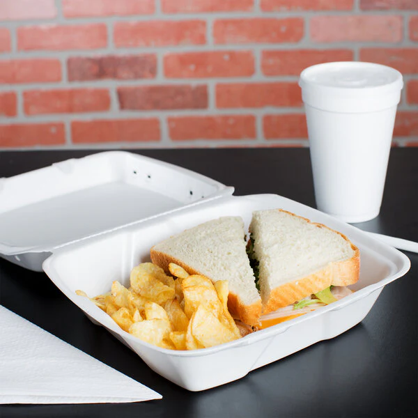 DART FOAM CONTAINER 9X9 200CT