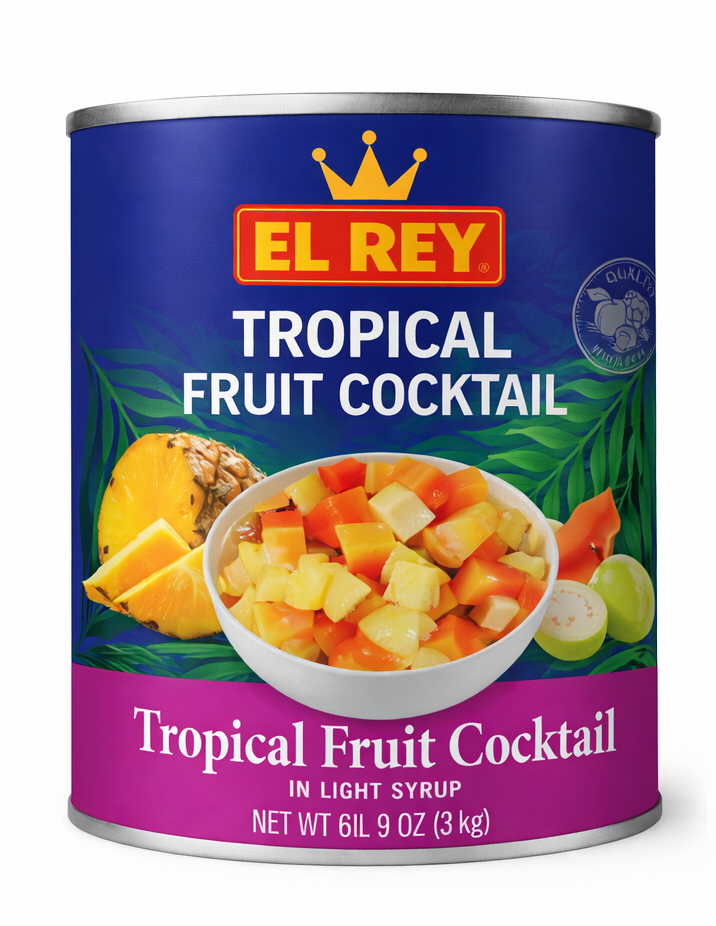 TROPICAL FRUIT COCKTAIL IN LIGHT SYRUP